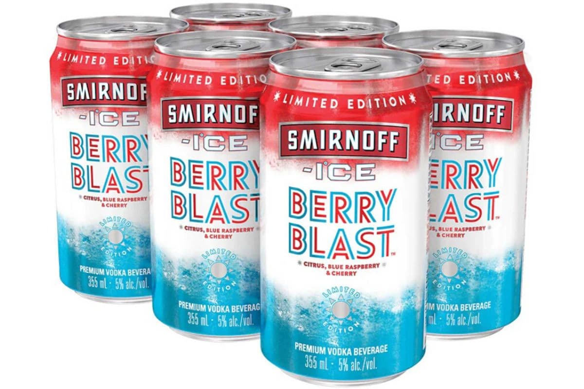 Smirnoff Ice Berry Blast (6 x 355 ml Cans)