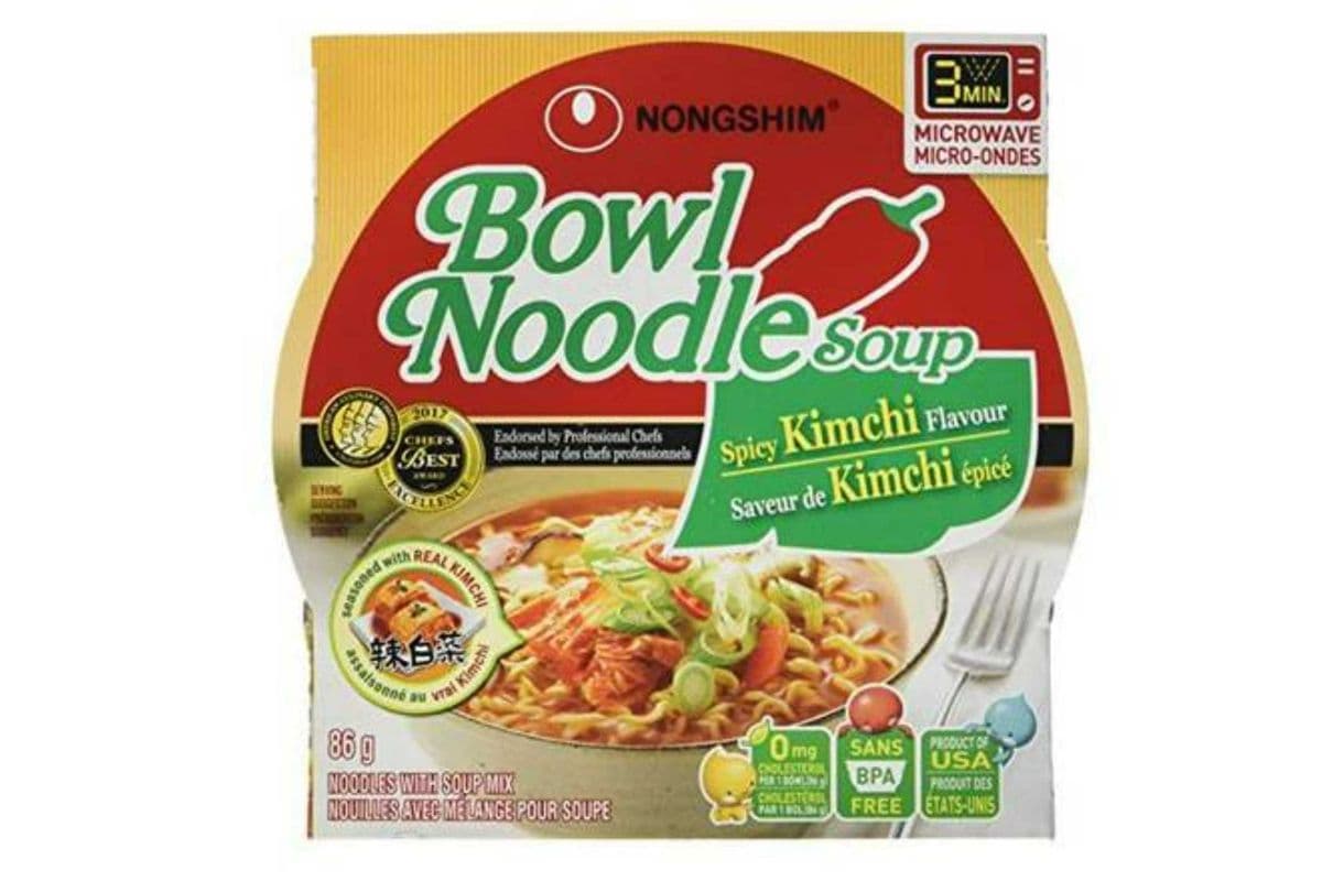 Nongshim Bowl Noodle (Spicy Kimchi)