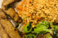 25. Satay Chicken, Satay Beef, and Grilled Shrimp Vermicelli