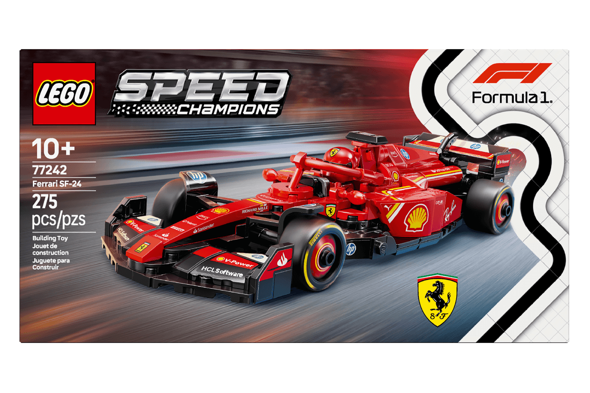 LEGO Speed Champions Ferrari SF-24 F1 Race Car (77242)