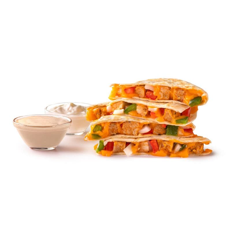 CHEESY CHICKEN QUESADILLA
