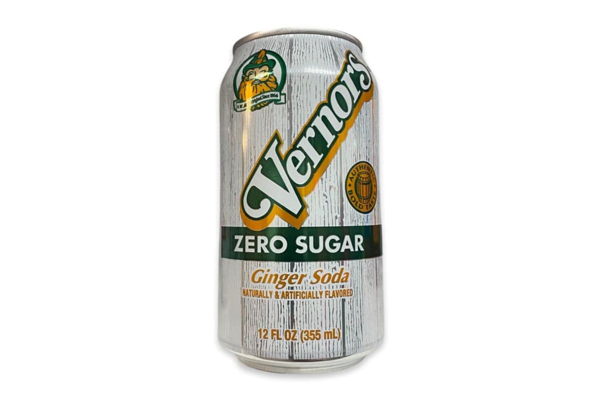 Vernors Zero Sugar Ginger Soda (355 ml)