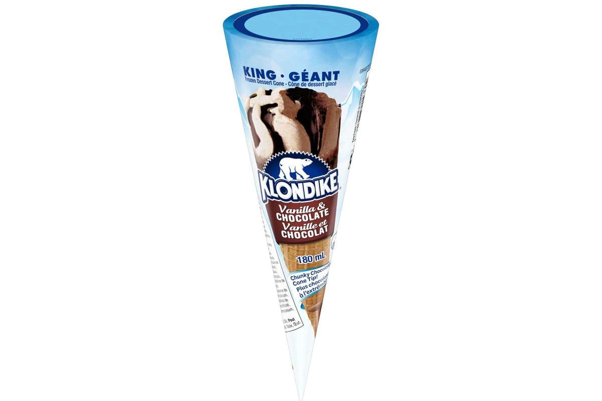 Klondike -Vanilla & Chocolate Ice Cream Cone (180 ml)