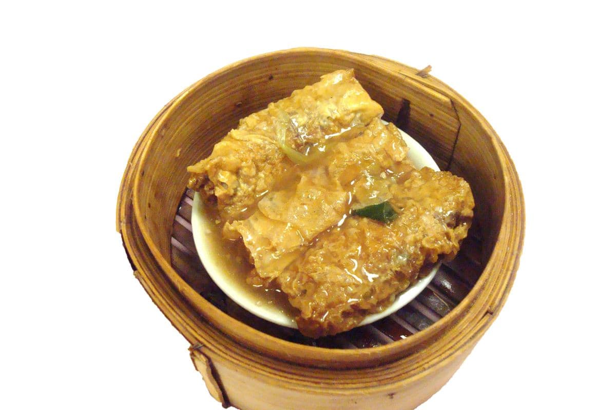 15. Pork Bean Curd Sheet Roll with Oyster Sauce 鮮竹卷