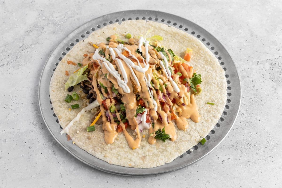 Ground Beef Burrito