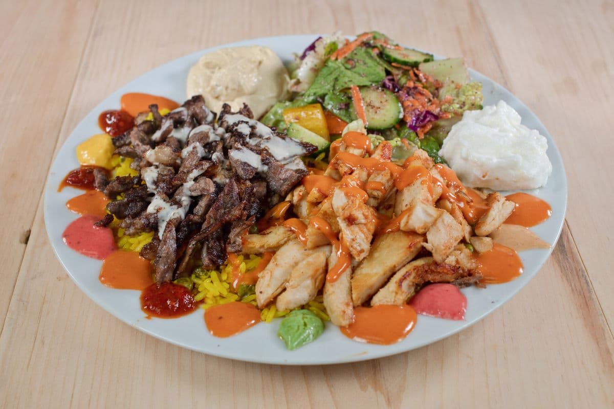 Mixed Shawarma Plate