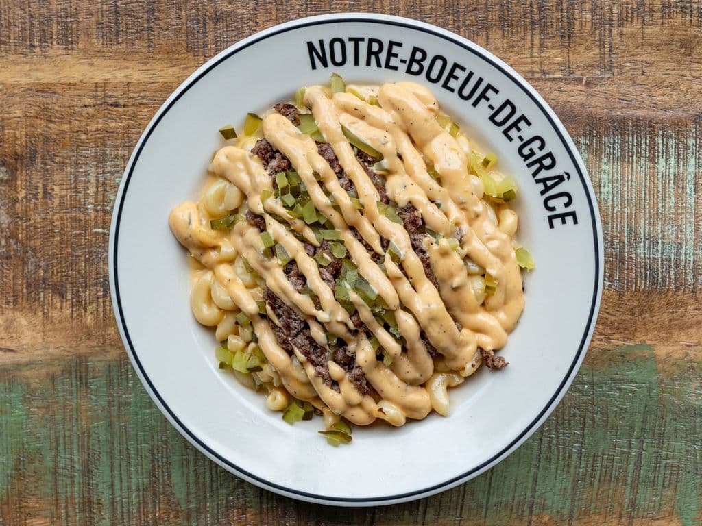 CHEESEBURGER MAC & CHEESE