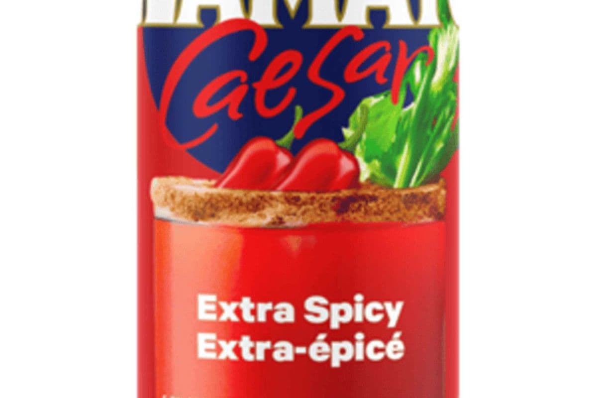 Mott's Clamato Caesar - Extra Spicy (1 x 458ml Can)