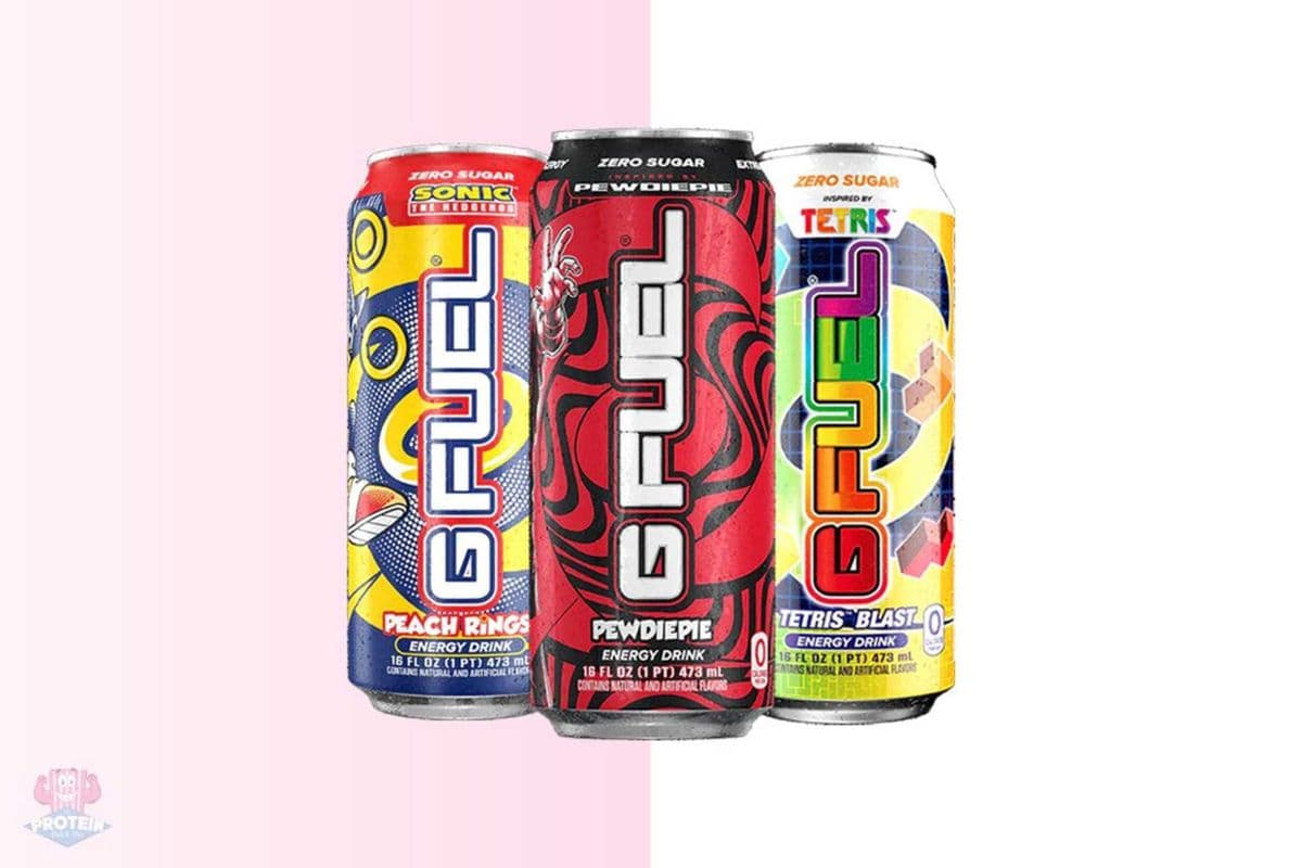 GFUEL Energy Drinks- Zero Sugar (473 ml)