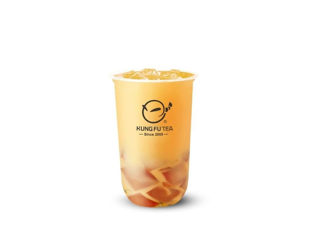 Passion Fruit Yakult w/Tea Jelly