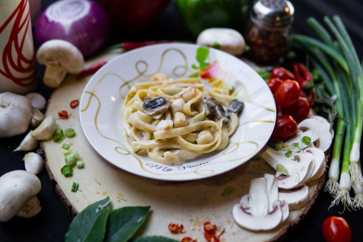 Regular Create Your Own Seafood Pasta