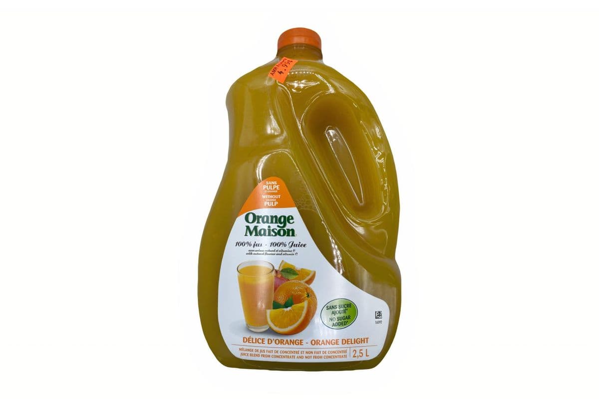 Orange maison / jus orange (2.5 L)