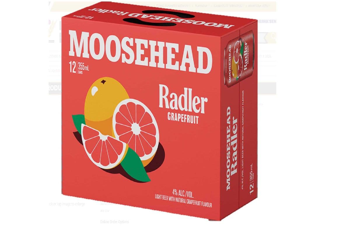 Moosehead Grapefruit Radler (12 x 355 ml cans)
