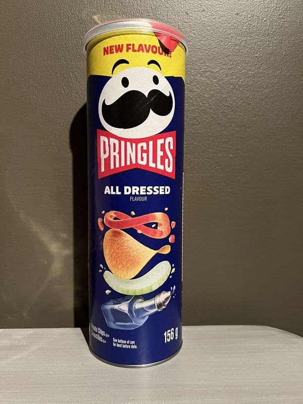 Pringles Croustilles Assaisonnées 156g/ Pringle's All Dressed Potato Chips 156g