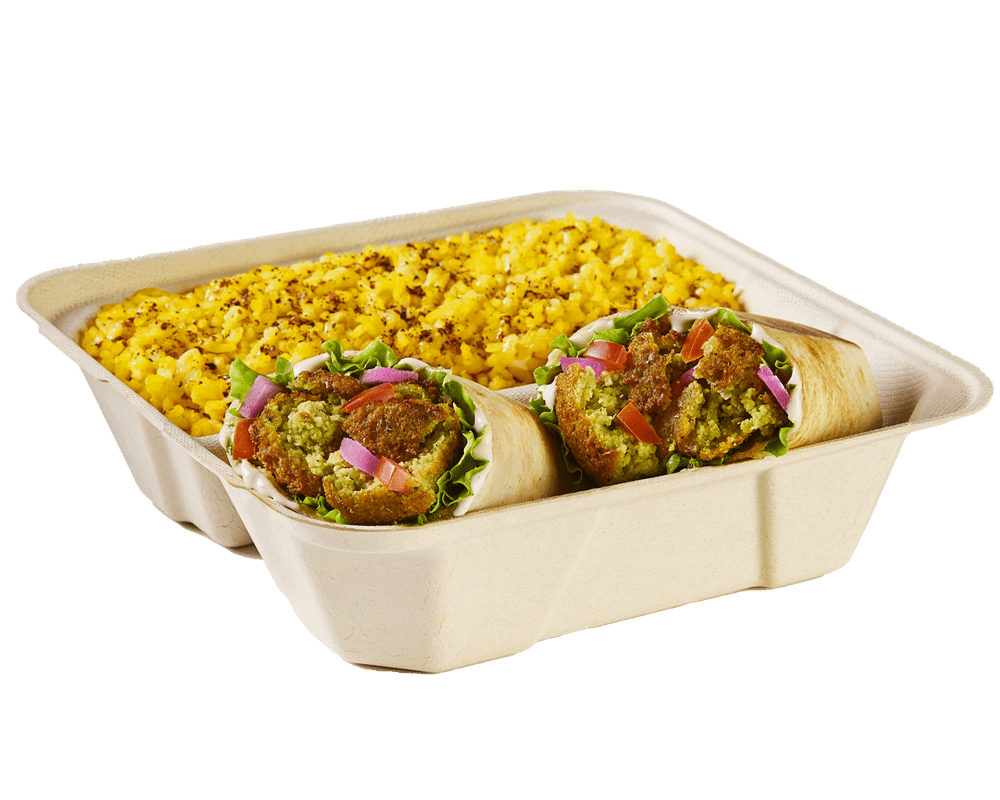 Falafel Shawarma Wrap Box