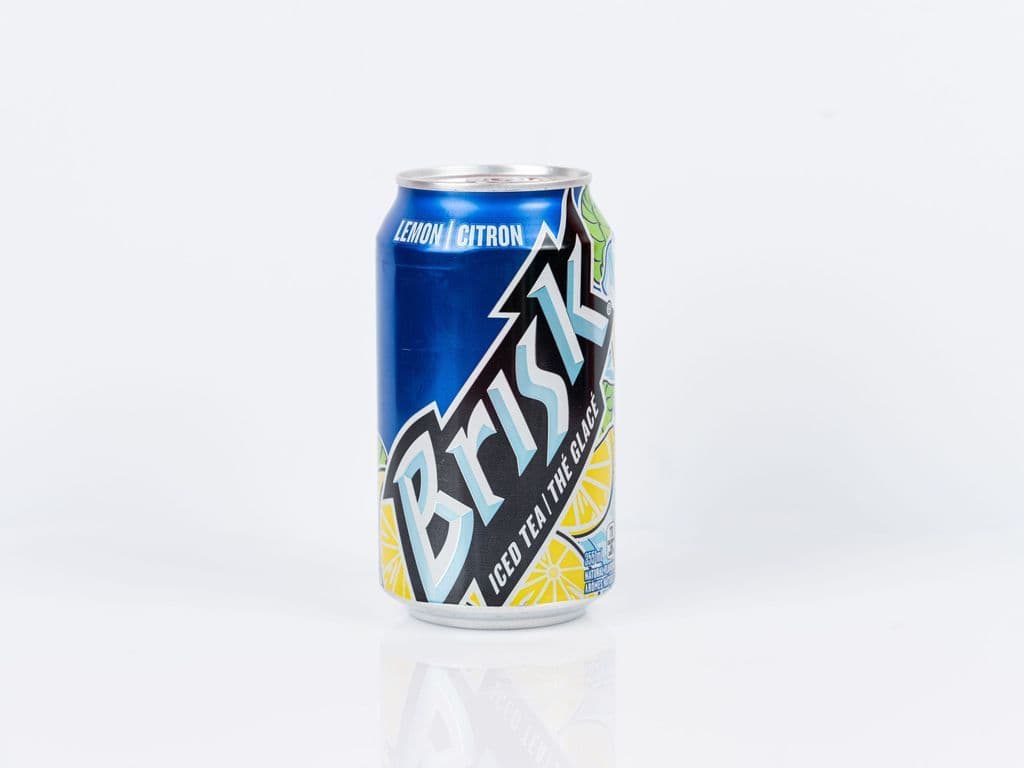 Brisk Iced Tea Can