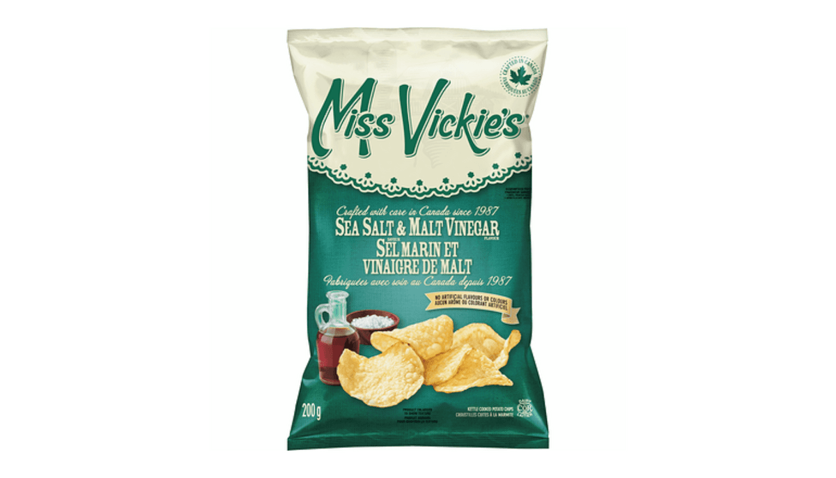 Miss Vickie's - Sel Marin et Vinaiger de Malt / Sea Salt & Vinegar 200g