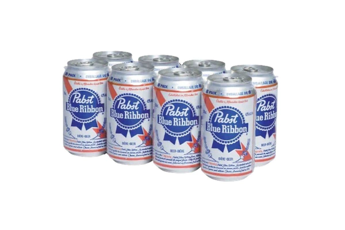 770748. PABST BLUE RIBBON (8 x 355ML (CANS))