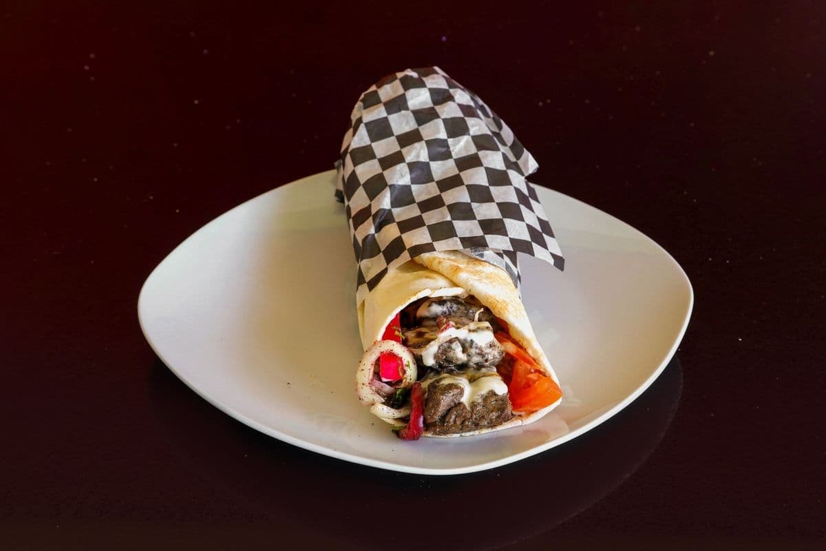 Lebanese Lamb Kebab Wrap