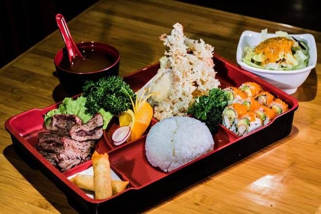 68. Beef Bento Box
