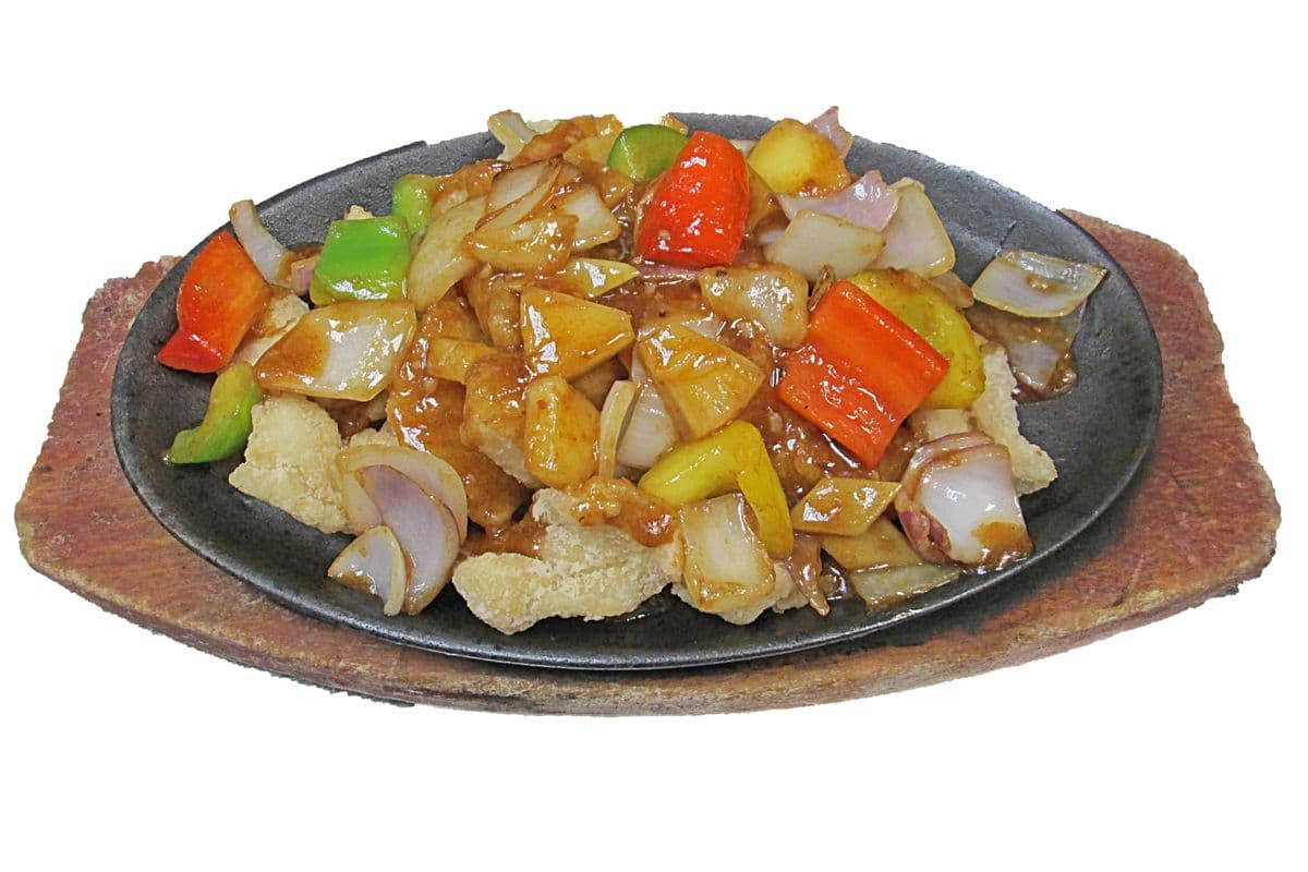 199. Deep-Fried Fish Fillet with Satay Sauce 鐵板沙爹魚柳