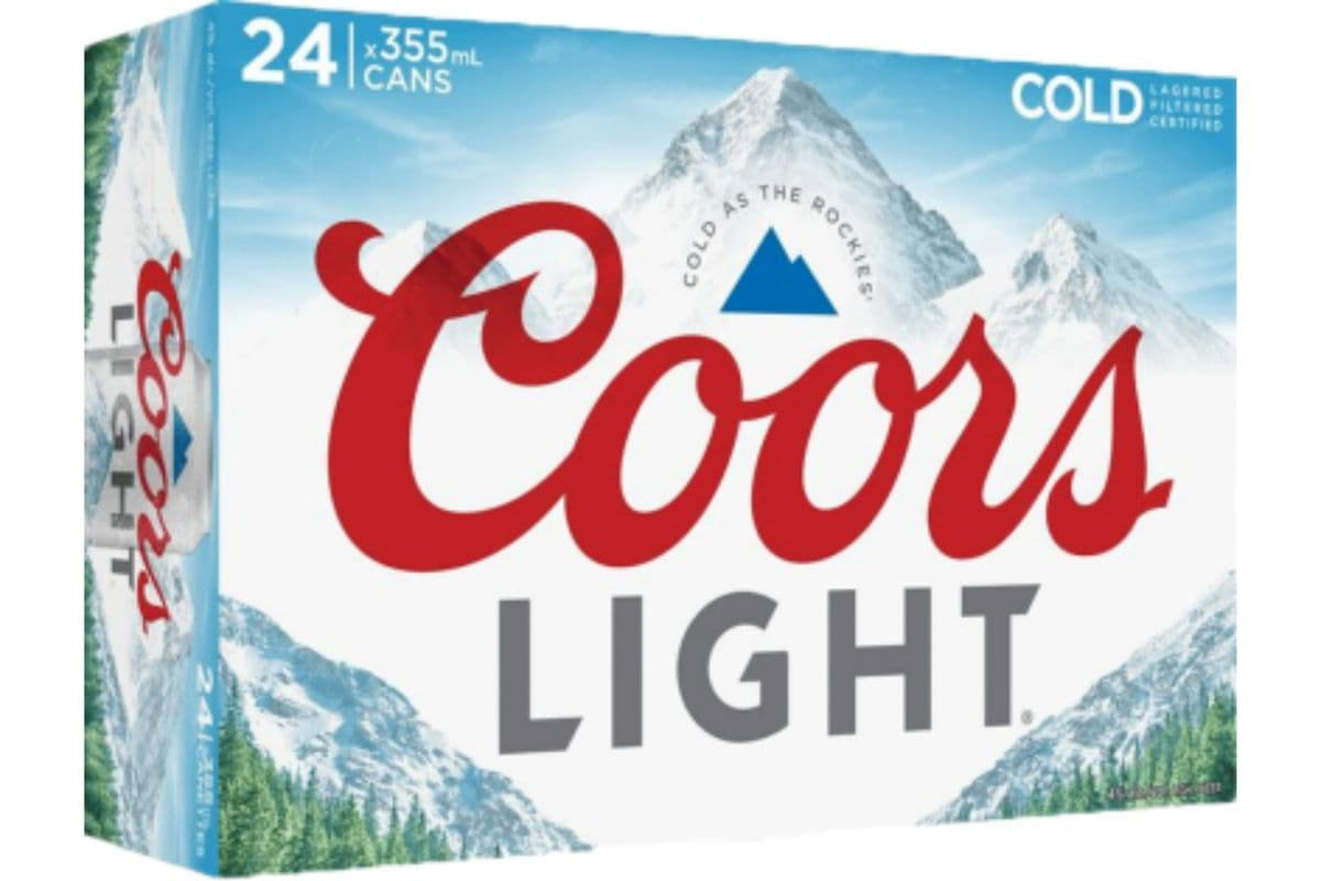 Coors Light (24 x 355 ml Cans)