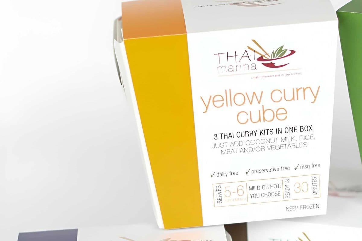Large Yellow Thai Curry Cube (Serves 5-6 for 3 nights)