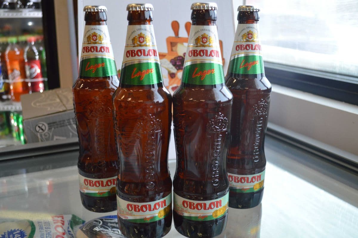 Obolon Premium Ukrainian Lager Beer (500 ml) (1 x 500x1)