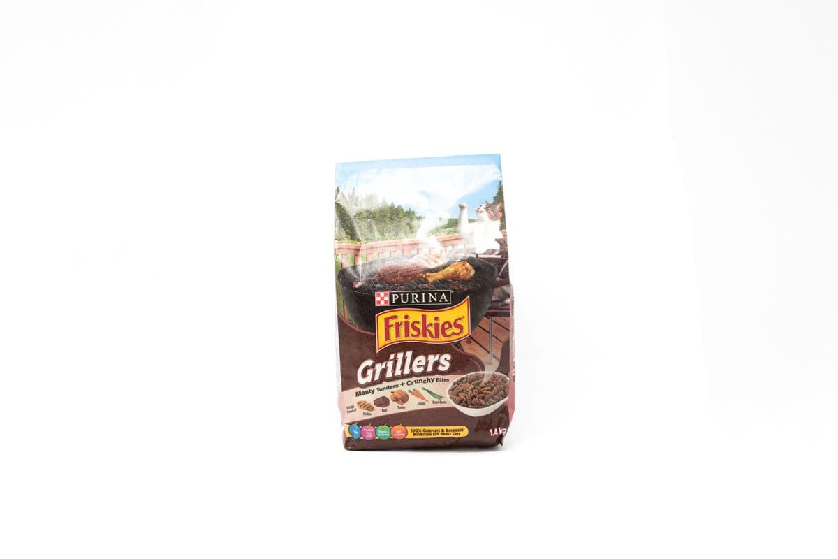 Friskies Grillers (Meaty Tenders+Crunchy Bites) (1.4kg)