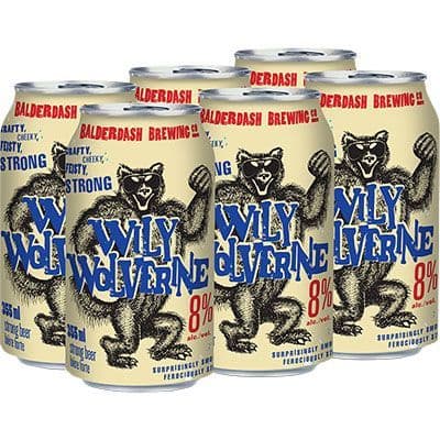 BALDERDASH - WILY WOLVERINE 6 CAN (6 x 355mL)