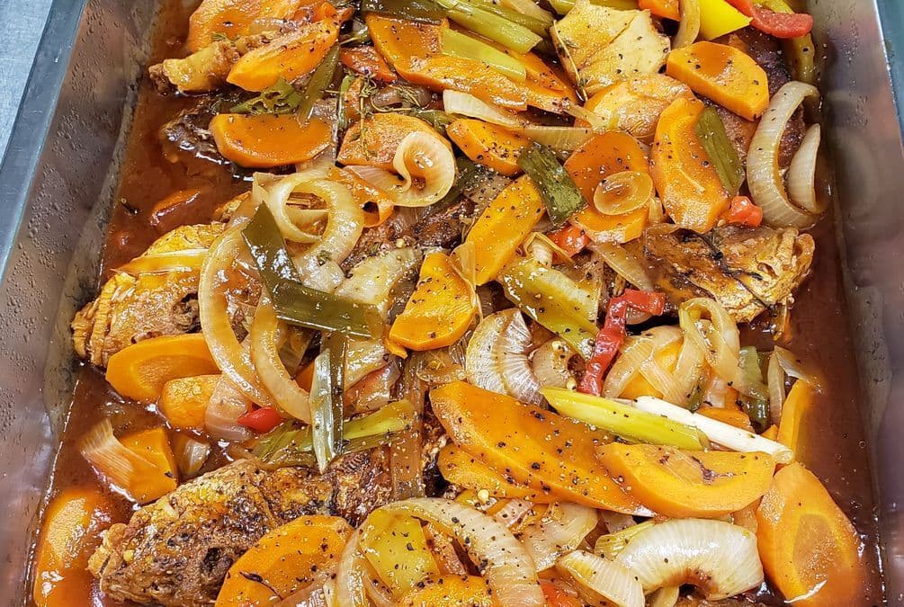 Snapper Fish - Brown Stew