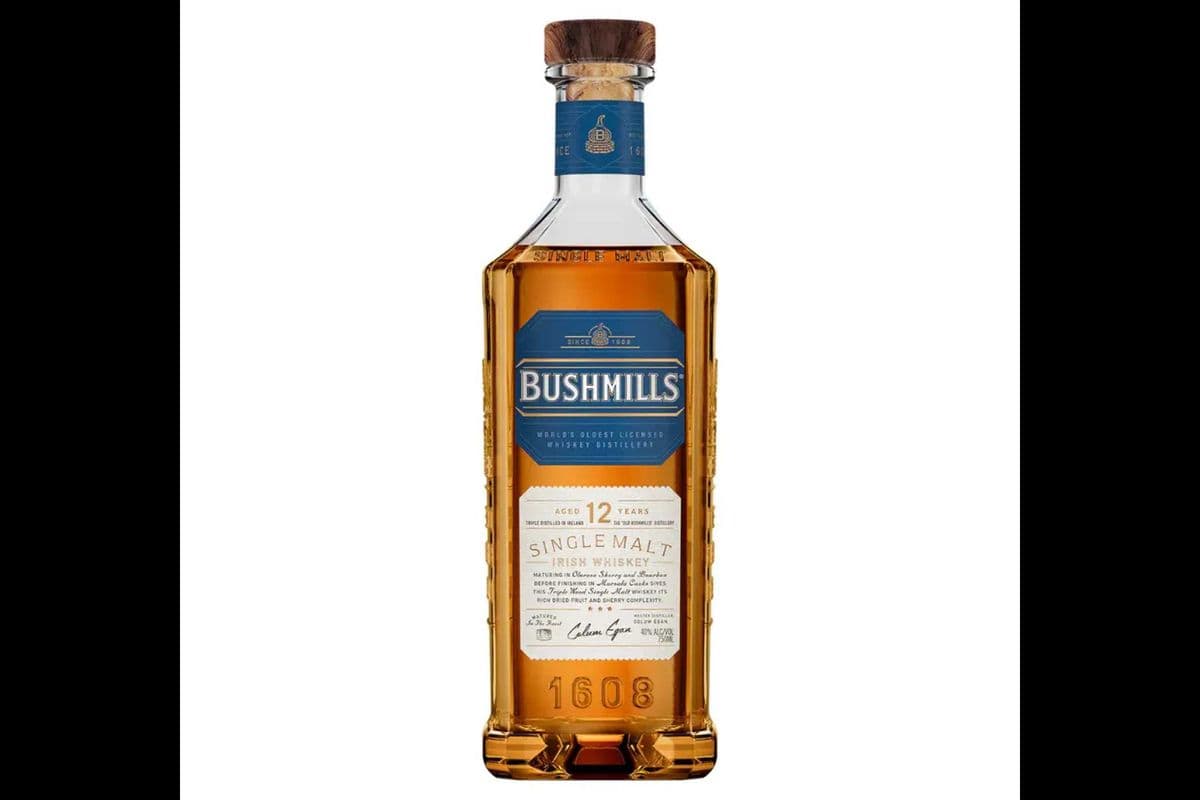 BUSHMILLS 12 YEARS SINGLE MALT IRISH WHISKY (1 x 750ML)