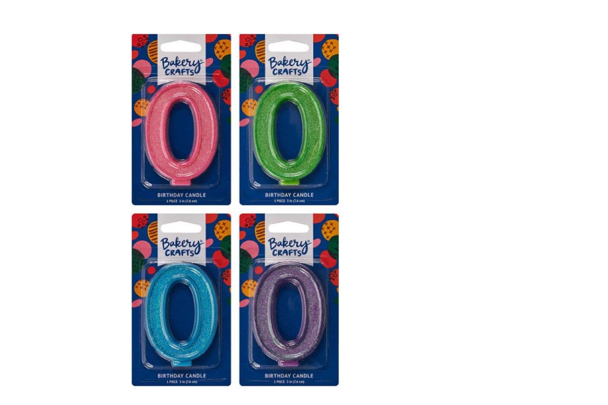 Small Number Candles