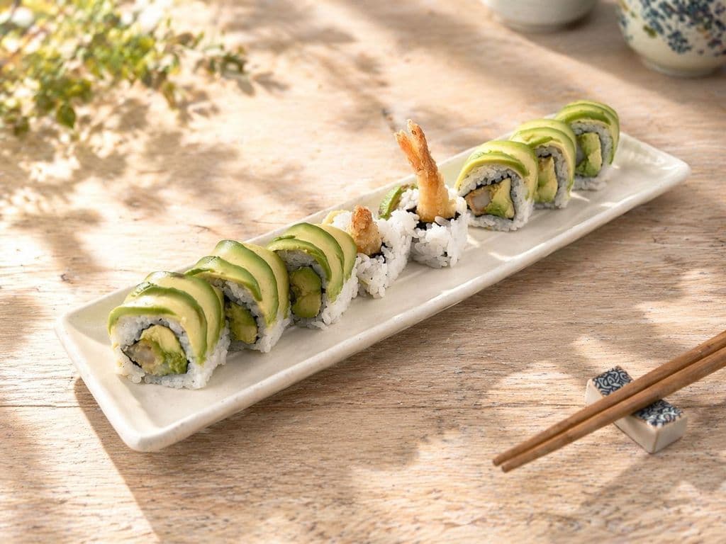 Avocado Tempura Shrimp Roll