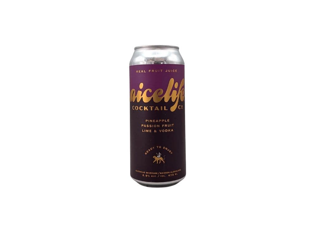 Nicelife Cocktail Pineapple Passionfruit Lime & Vodka (473ml)