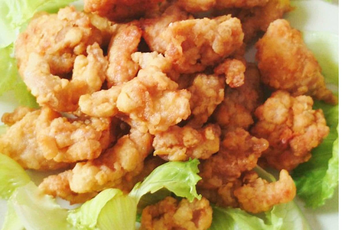 Crispy popcorn Chicken脆皮鹽酥雞