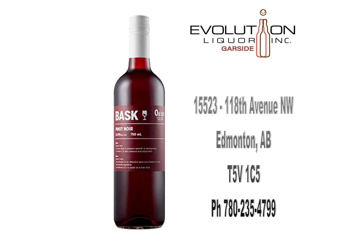 Bask Pinot Noir 0750G (1 x 750 ml)