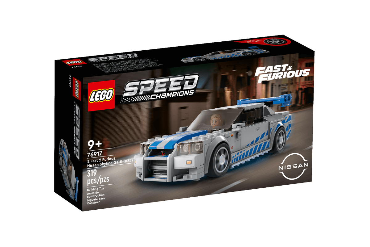 LEGO Speed Champions Nissan Skyline GT-R (R34) replica model (76917)