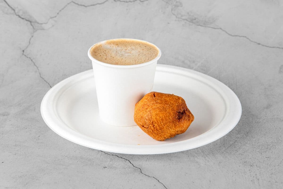 Chai & Fluffy Potato(1 Aloo Bonda) Combo