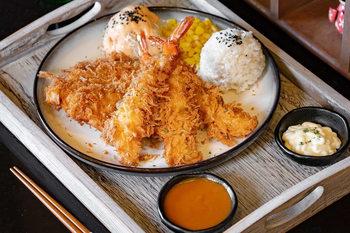 Shrimp Set with Pork