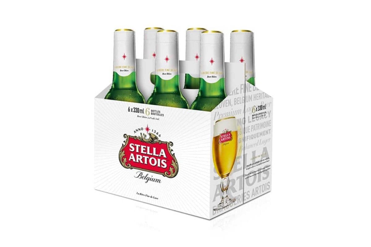 Stella Artois (6 x 330 ml Bottles)