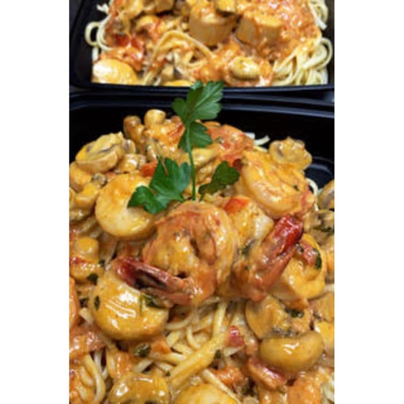 Seafood Pasta dinner