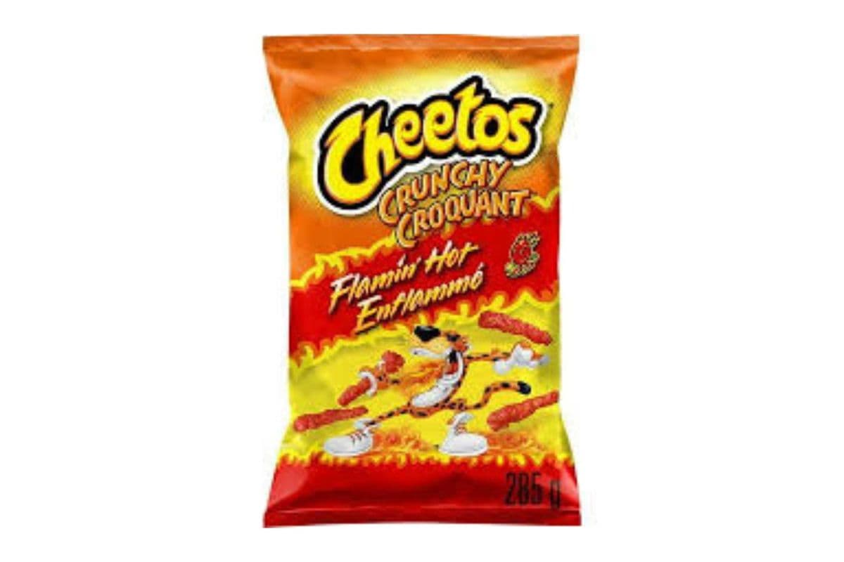 Cheetos Crunchy Croquant Flamin Hot (180g) (290 Cal)