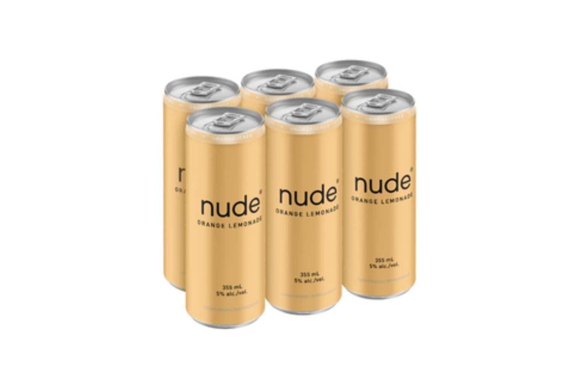 Nude Orange Lemonade (6 x 355 ml Cans)