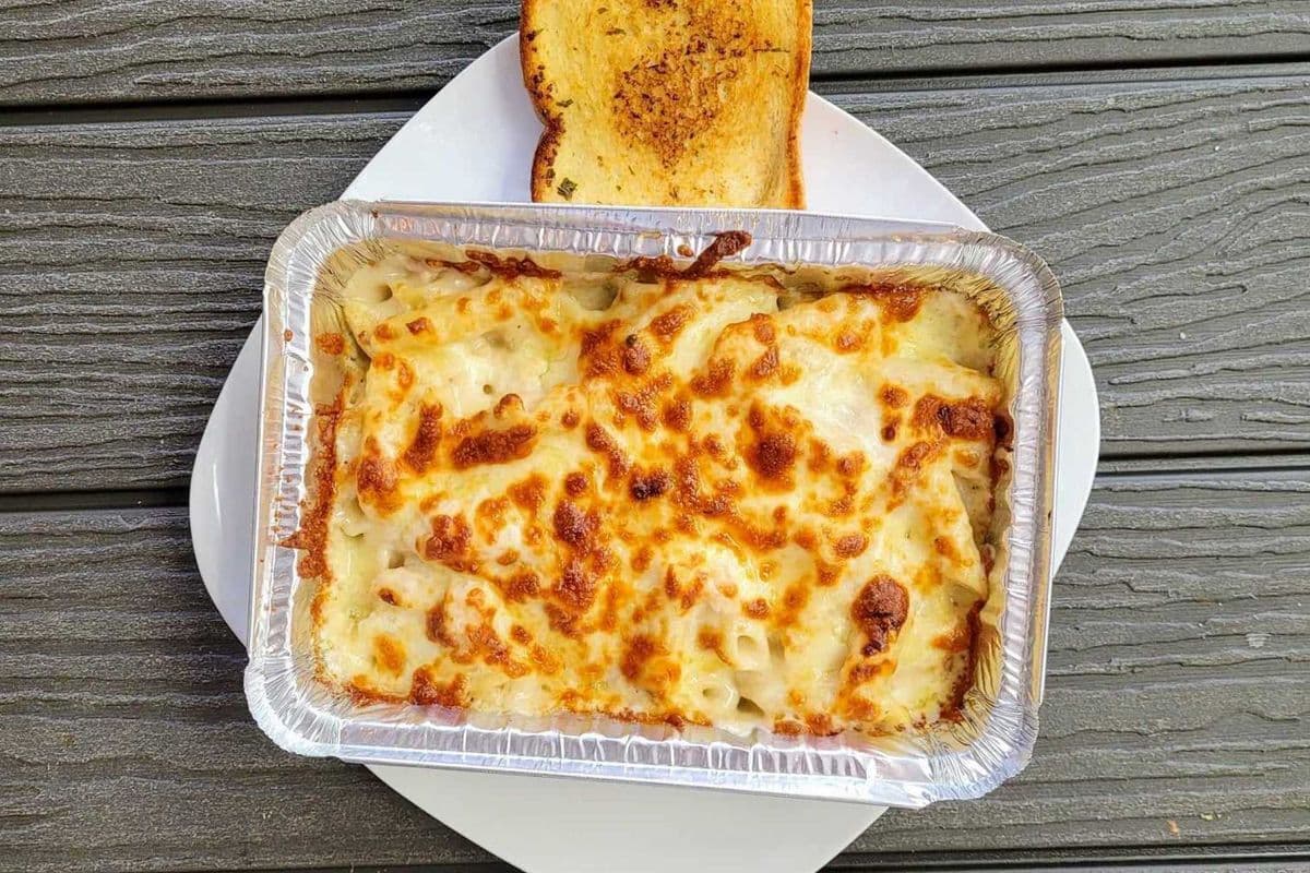 Baked Penne Alfredo