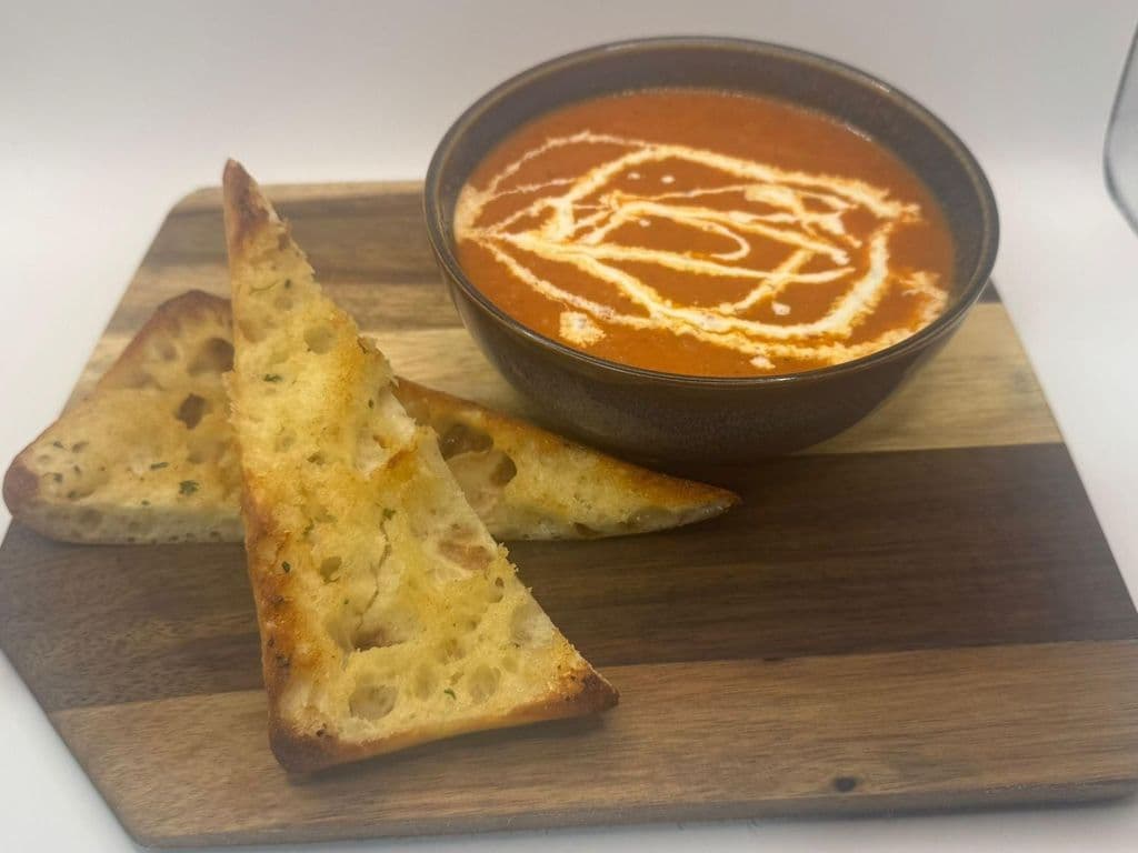 Red Pepper Tomato Bisque
