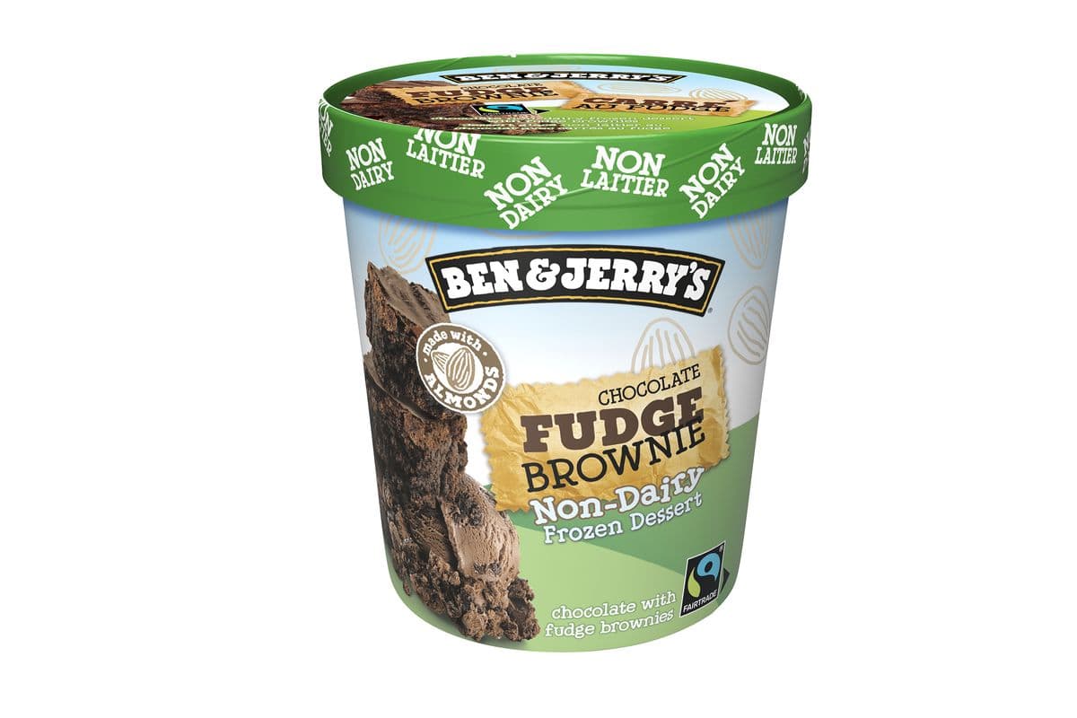 B&J Chocolate Fudge Brownie Non-Dairy (473ml) - 77423