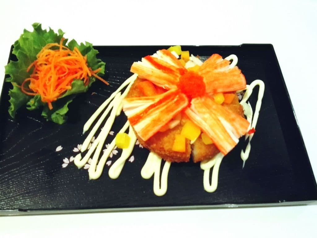 SP2. Crab Sushi Pizza