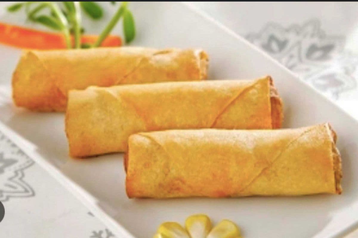 VG 01. Vegetarian Spring Rolls Cha Gio (3 pieces)