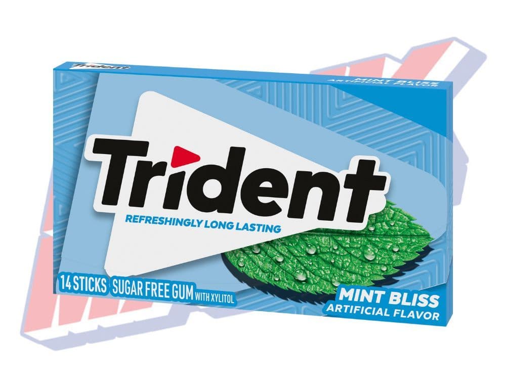 Trident Mint Bliss Gum - 14pk